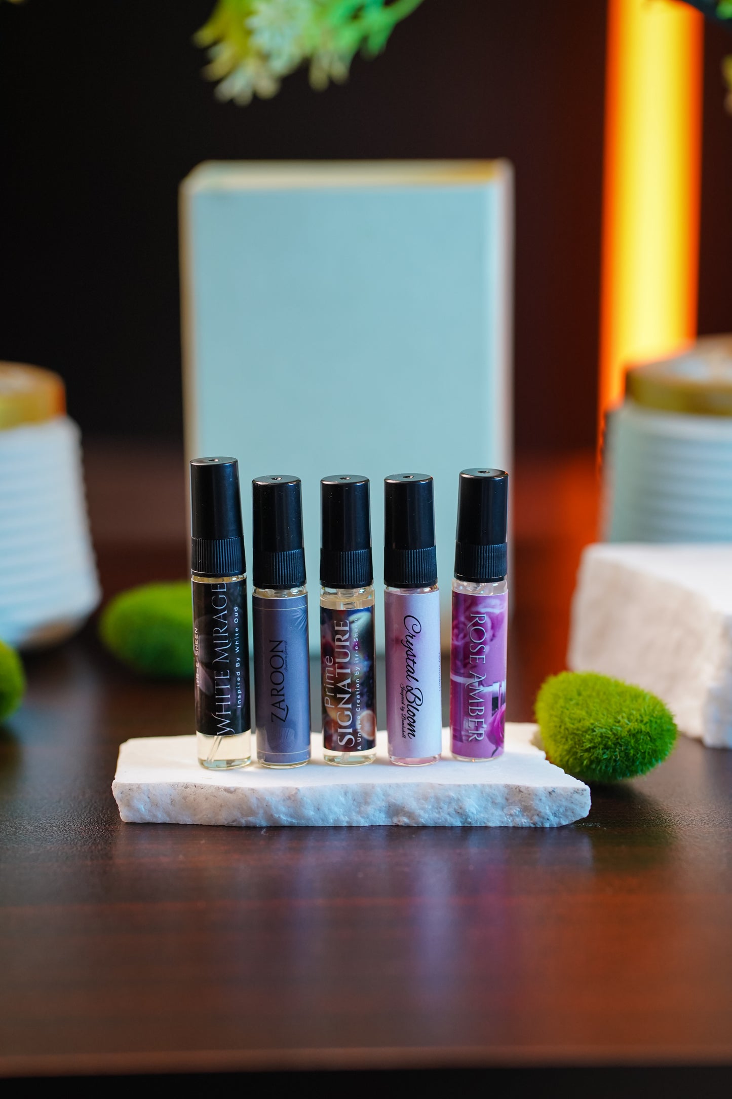 ITR-E-SHEEN Premium Perfume Tester Set – 4x 5ml | Try & Experience Luxury Scents